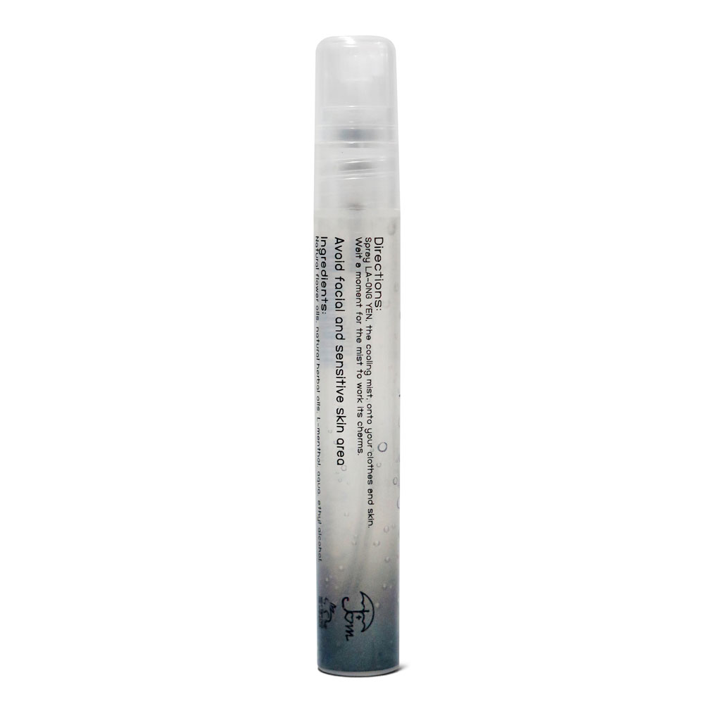 "ละอองเย็น Cooling Mist" Black Ice ผลิตภัณฑ์คลายร้อนจากสมุนไพร 10ml. "ละอองเย็น Cooling Mist" Black Ice ผลิตภัณฑ์คลายร้อนจากสมุนไพร 10ml.